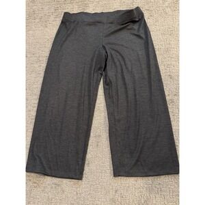 Eileen Fisher XL  Wool Char Ankle Pant  In Gray New $240 Msrp (G1)